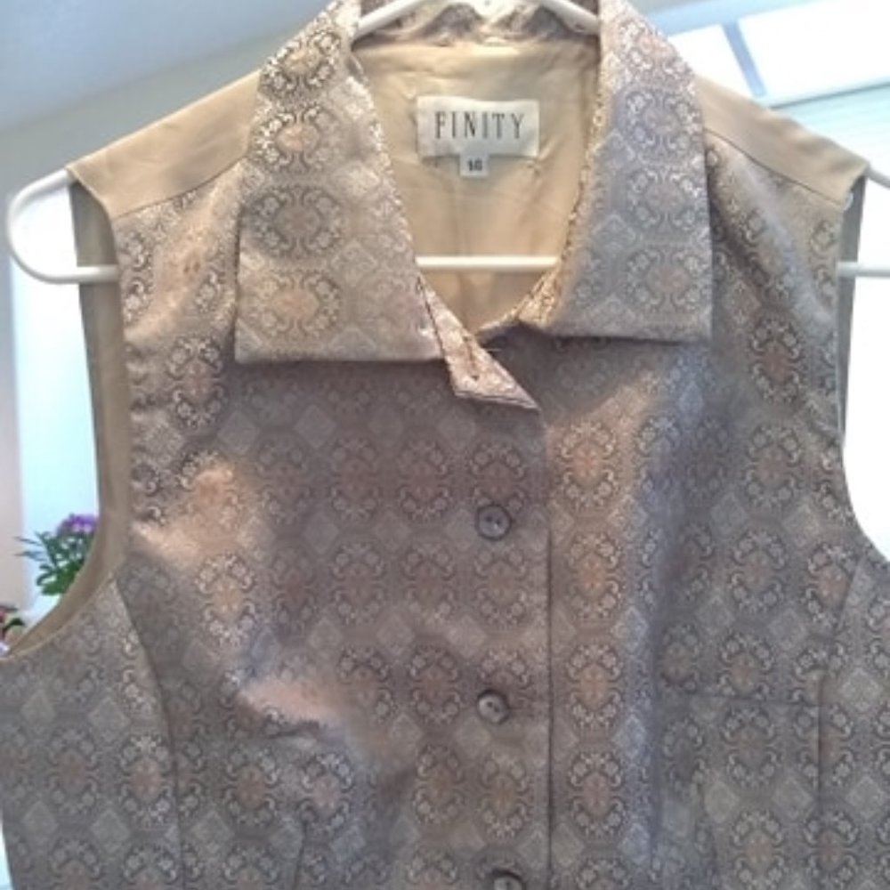 Finity Button Up Vest